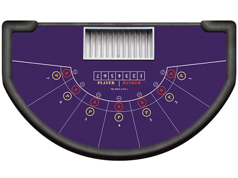Baccarat Layouts 7 Seats .